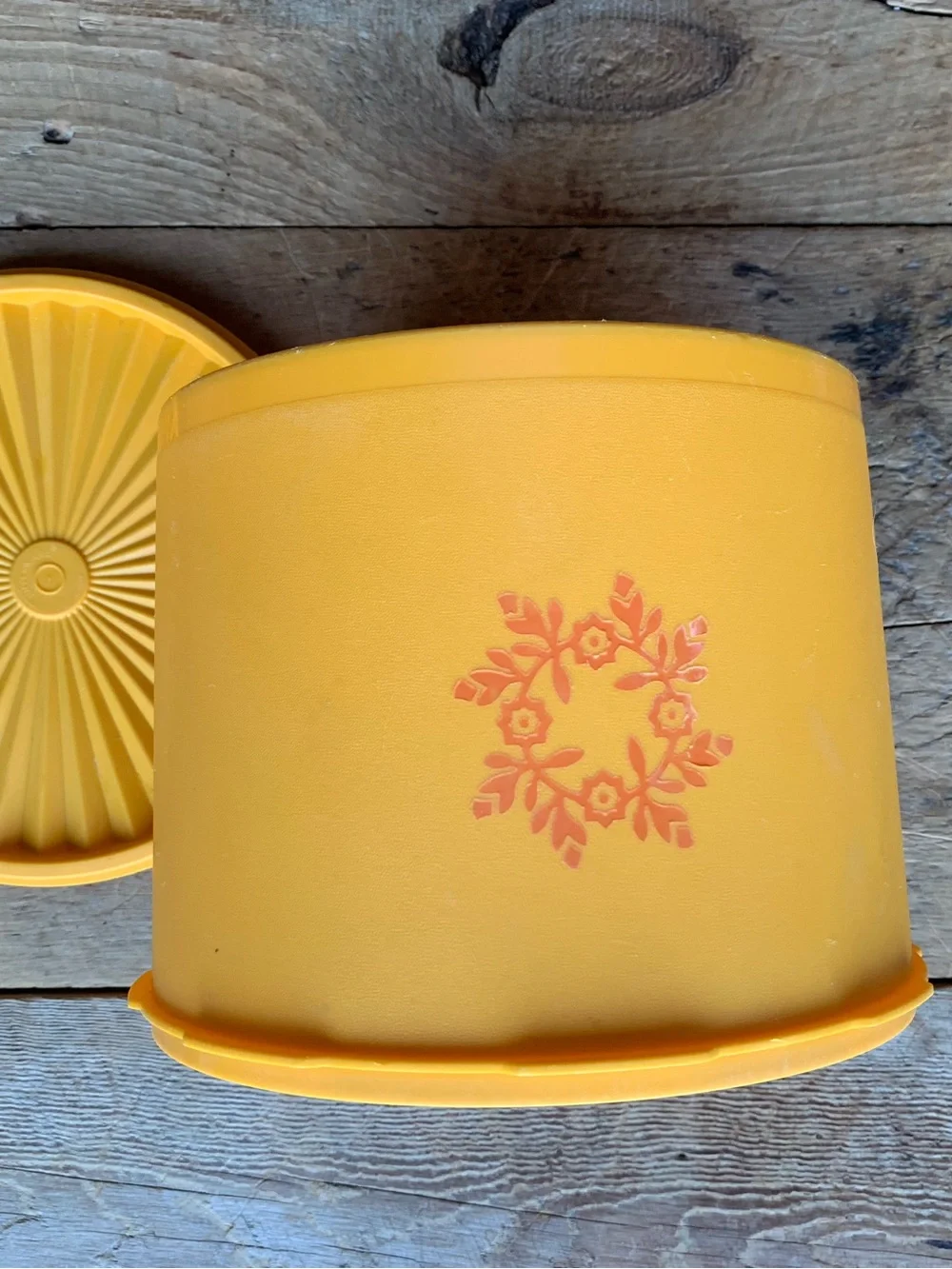 Vintage Tupperware Mixed Canister set